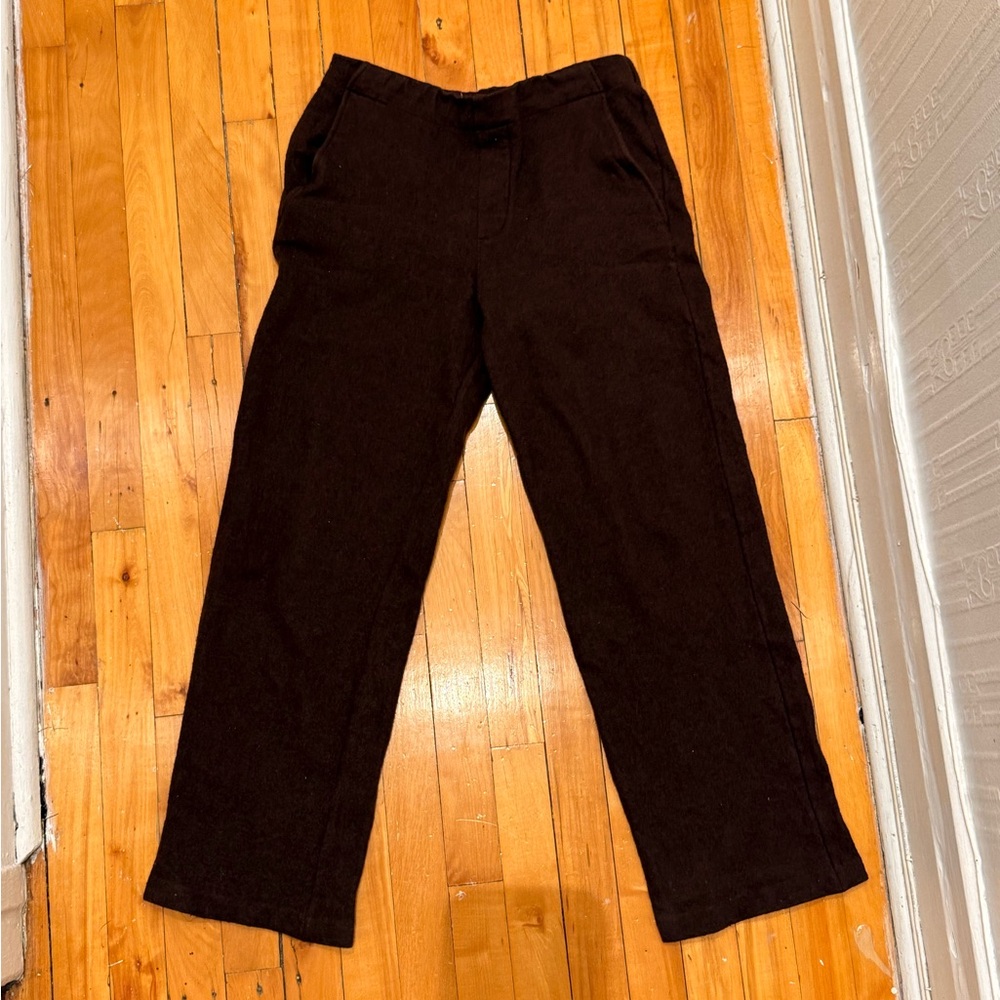 COS Men's Dark Brown Corduroy Pants